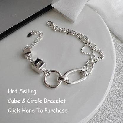 925 Sterling Silver Bracelet Beads Adjustable Geometric Elegant Punk For Woman Girl Fashion Jewelry Gift Dropship Wholesale