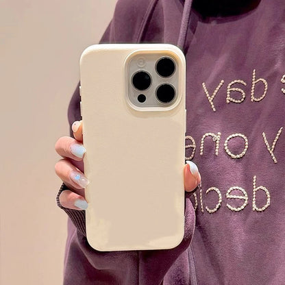 Leather TPU Phone Case For iPhone 17 Pro Max 16 13 11 15 14 Plus 12 17 Air 17Promax 16promax Shockproof Soft Funda Cover Coque