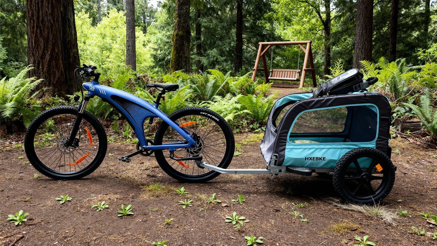 HX Q5 2000W Ebike Adult Electric Mountain Bicycle 27.5*2.25 Inch Electric Bike 57km/h Removable Battery Moped E Bikes Road Bike