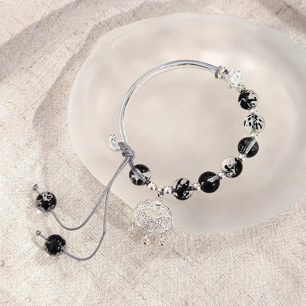 Chinese Ancient Hand Bracelet Butterfly Versatile Couple Bracelet Natural High-grade Exquisite Popular Fashion Jewelry Gifts