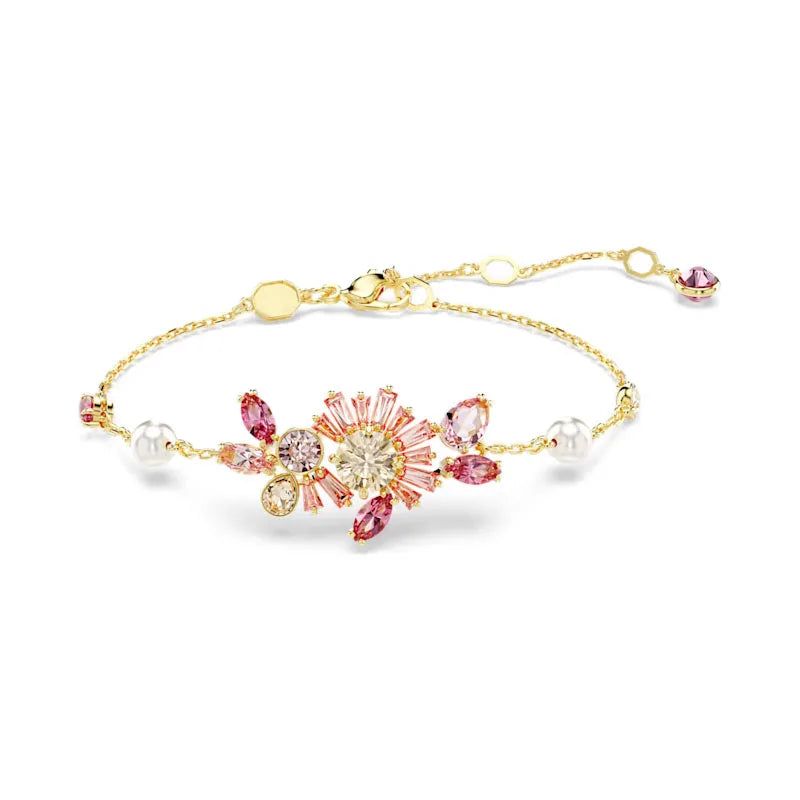 Bracelet Original Jewelry Fine Candy Blue Green Big Bracelet Gifts for Women Luxury Chain Suitable for parties Christmas holiday