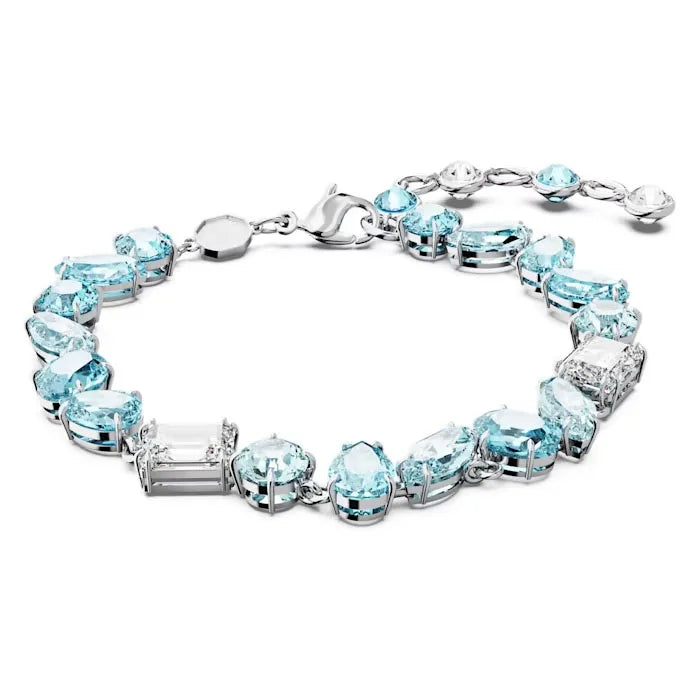 Bracelet Original Jewelry Fine Candy Blue Green Big Bracelet Gifts for Women Luxury Chain Suitable for parties Christmas holiday