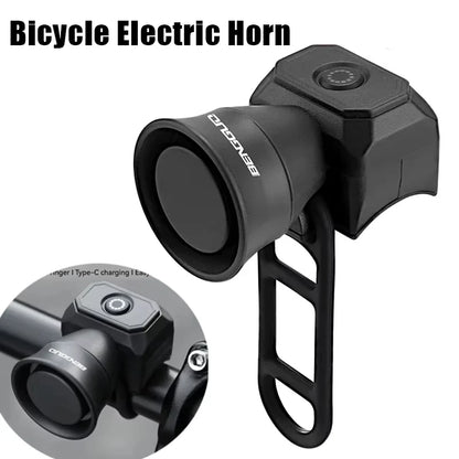 Bicycle Horn Mountain Bike Mini USB Charging/Battery Waterproof Electronic Bike Bell Riding Equipment