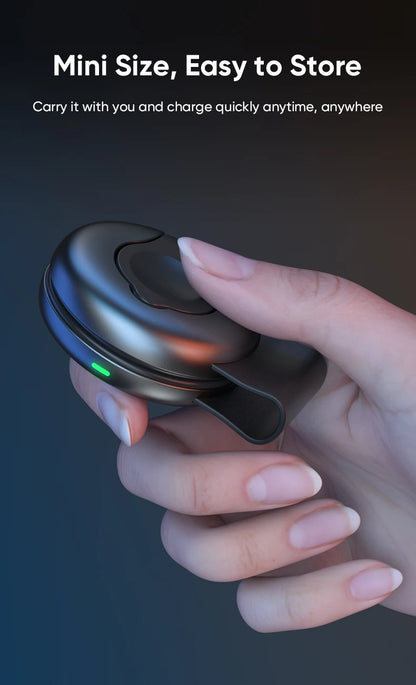 3-in-1 Foldable Magnetic Wireless Charger, 15W Fast Charging, Multi-function Wireless Charging for IPhone, IWatch, Earphones