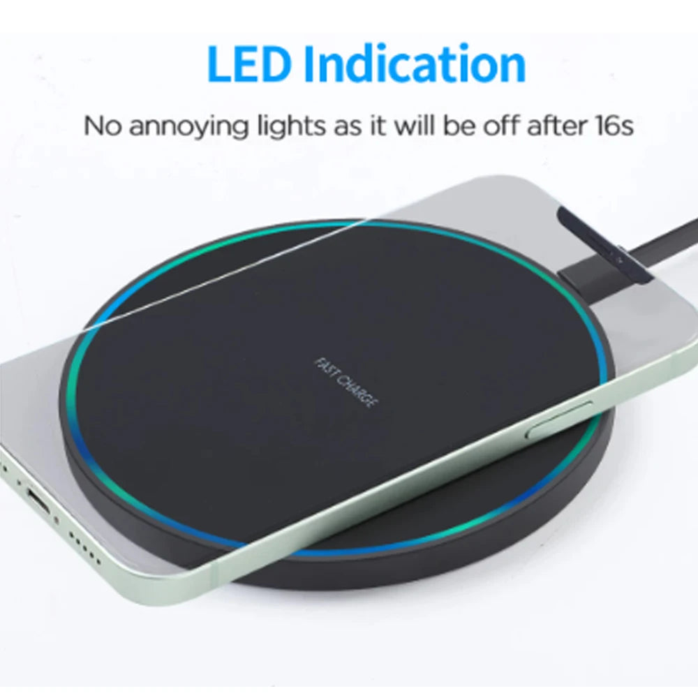 Wireless Charger For Doogee V10 S97 Pro S88 Plus S86 Pro S88 Pro S96 Pro S59 S68 Pro  Fast Charging Pad Power Phone Accessory