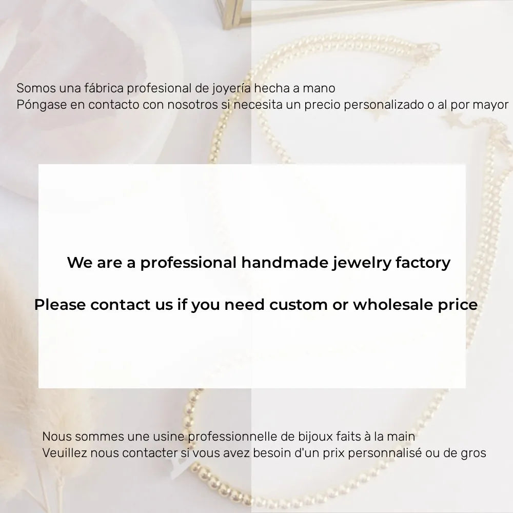 KKBEAD Bow Bracelet Necklace Jewelry Sets Accessories 18K Waterproof Gold Plated Beads Bracelets Necklaces For Women Jewellery