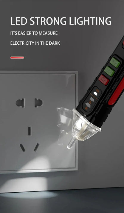 Electric Pen High-Precision Induced Electric Tester Pen Electroprobe Screwdriver Probe Light Voltage Tester Detector Test Pen