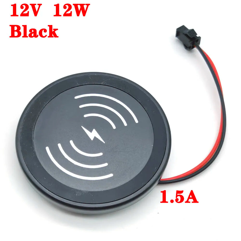 1.5A 12W Wireless Charger Stand Pad Mobile Phone Fast Charging Station for Desk Lamp Wall Lamp Circuit Phone Android Universal