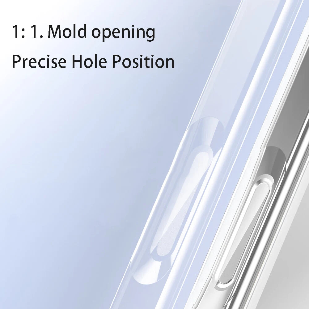 Luxury Transparent Phone Case For iPhone 17 Pro Max Air Soft TPU Silicone Back Cover Clear Case