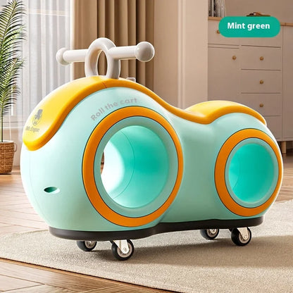 New Children's Riding Toy Peanut Bike Sliding Style 1-3 Year Old Baby Bike Non Pedal Yo Bike Children's Bike Sliding Bike Gift