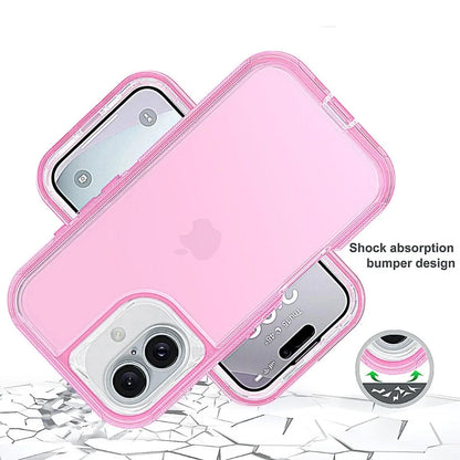 3 IN1 For iPhone 17 16E 15 14 16 PLUS 11 17 Pro MAX MINI 17 Air Phone Case Heavy Duty Hybrid Rugged Shockproof Armor Hard Cover