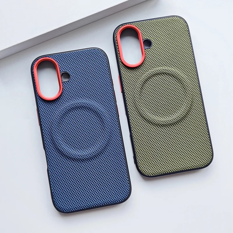 funda For iPhone 17 Air ,17 Pro,17 Pro Max Case ELVEPU Leather Anti-fall with Wireless Charging Phone Cover