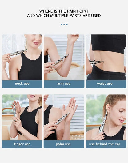 Electronic Acupuncture Pen Acupuncture Point Pen Acupuncture Point Pen Meridian Energy Meridian Pen Massage Pen Acupuncture Acup