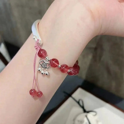 Chinese Ancient Hand Bracelet Butterfly Versatile Couple Bracelet Natural High-grade Exquisite Popular Fashion Jewelry Gifts