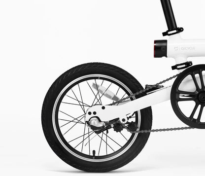 Qicycle 16inch Electric Fold bicycle Mini ebike EF1 electric assist bike Smart Ultra-light Aluminum Alloy Folding Electric Bike