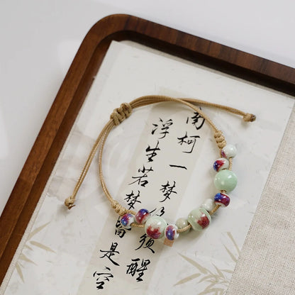 Ceramic Bracelet with Long Lasting Colors Stylish Beaded Wristband for Everyday Wear Party Travel Bracelets Pulseras Бижутерия