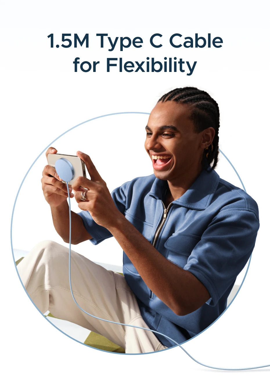 UGREEN Magflow Qi2 25W Wireless Charger For iPhone 17 16 Pro Max Fast Charging Qi2 Certified Magsafe Phone Charging Pad