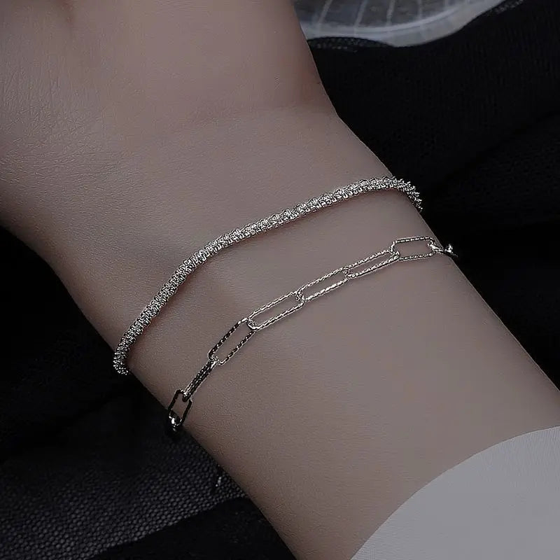Charm 925 Sterling Silver Pretty bracelets necklaces for women noble fashion designer party wedding engagement Jewelry sets gift