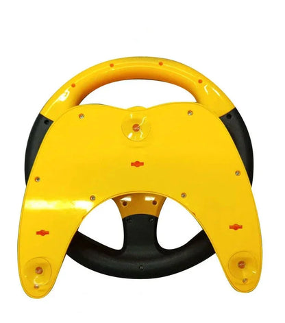 Electric baby steering wheel toys with lights and sounds are good early education to give children more fun
