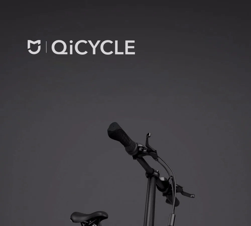 Qicycle 16inch Electric Fold bicycle Mini ebike EF1 electric assist bike Smart Ultra-light Aluminum Alloy Folding Electric Bike