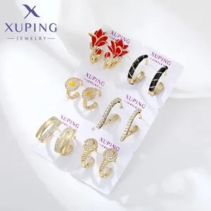Xuping Jewelry Bracelet and Necklace Set Charm Jewellery Set Gold Color Plated for Women Wedding Gifts X000787949
