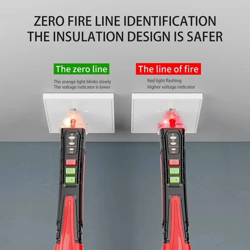 Electric Pen High-Precision Induced Electric Tester Pen Electroprobe Screwdriver Probe Light Voltage Tester Detector Test Pen