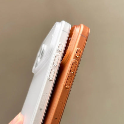 0.3mm Ultra Thin Case For iPhone 17 Pro Max 17Air Matte Transparent Back Cover Shell For iPhone17 Air 17Pro ProMax Slim Orange