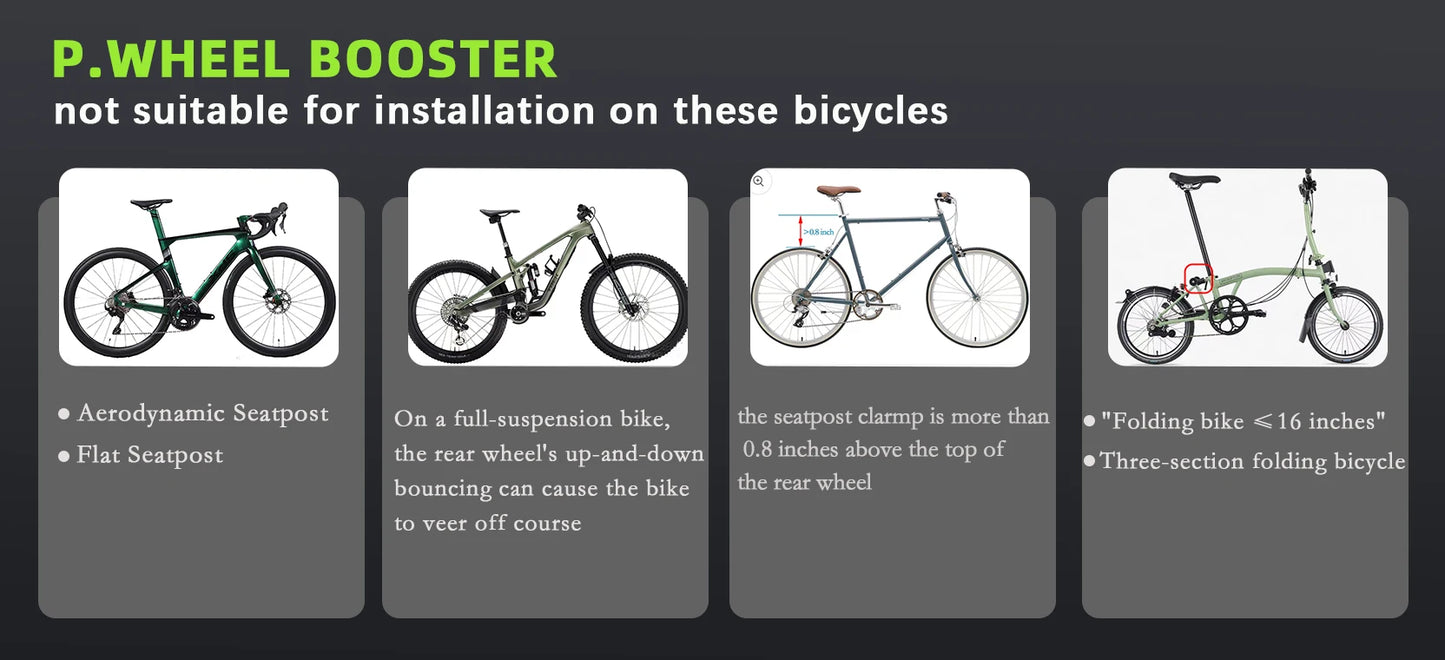 Electric Bike Conversion Kit 31 Miles Range Pedal Assist for Road Bike 18V10AH Chargeable Battery 15.5Mph Tool-Free Installatio