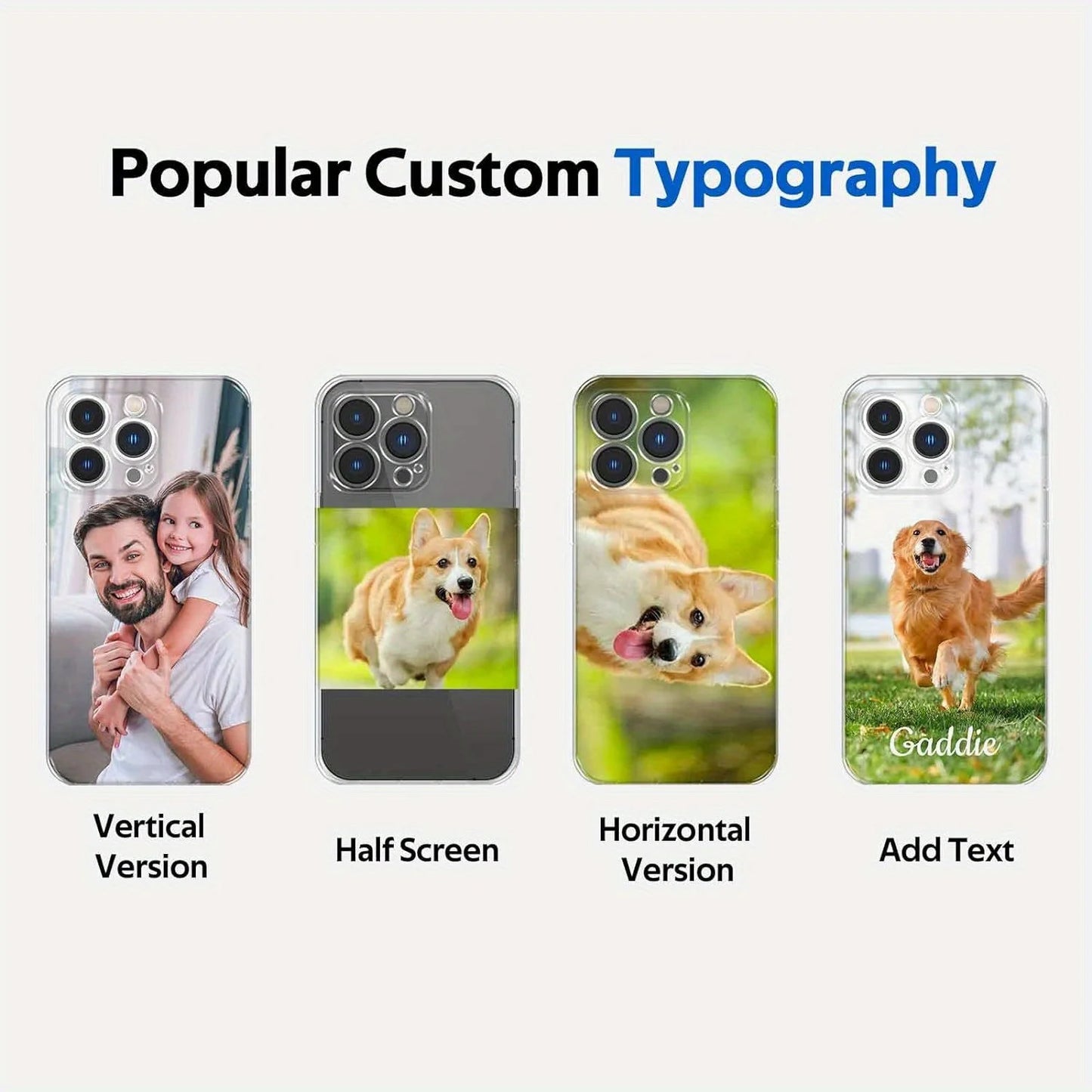 For iPhone 16 16e 15 14 13 12 11 Pro Max Mini SE 2020 2022 XS XR 6 6s 7 8 Plus DIY Photo Customized Soft Case TPU back cover
