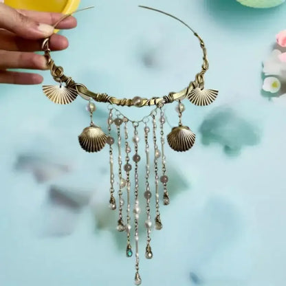 Glamorous Choker with Vintage Appeal; Red Crystal Moon Geometric Pendant Design; Women's Daily, Prom, Date Night Jewellery.