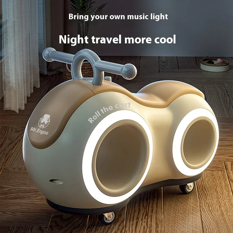 New Children's Riding Toy Peanut Bike Sliding Style 1-3 Year Old Baby Bike Non Pedal Yo Bike Children's Bike Sliding Bike Gift