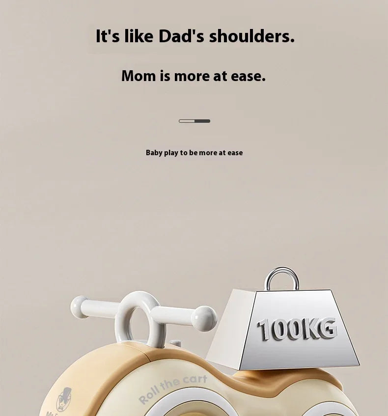 New Children's Riding Toy Peanut Bike Sliding Style 1-3 Year Old Baby Bike Non Pedal Yo Bike Children's Bike Sliding Bike Gift