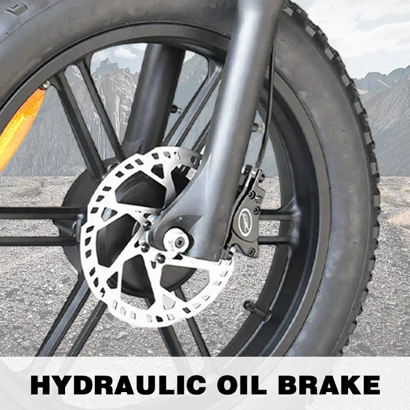 Electric BicycleS8 3500W Powerful motor 48V60AH lithium battery Mountain adult Electric Bike Disc Brakes 20 Inch Fat Tire E-bike