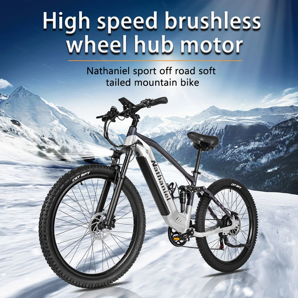 Electric bicycle 1000W 48V 20AH, 27.5“ E-Bike Long Range for Mountain & Road Riding ,electric bike adults,Mountain bikes