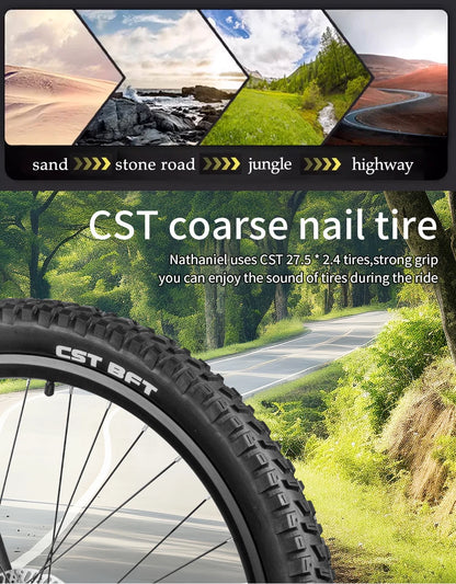 Electric bicycle 1000W 48V 20AH, 27.5“ E-Bike Long Range for Mountain & Road Riding ,electric bike adults,Mountain bikes