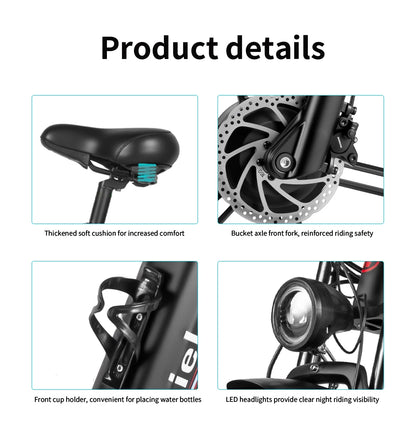 Nathaniel SYR08 2000W Dual Motor E-Bike,20*4.0 Fat Tire,20AH Detachable battery,Speed 50+,Daily commuting, Adult Electric Bike
