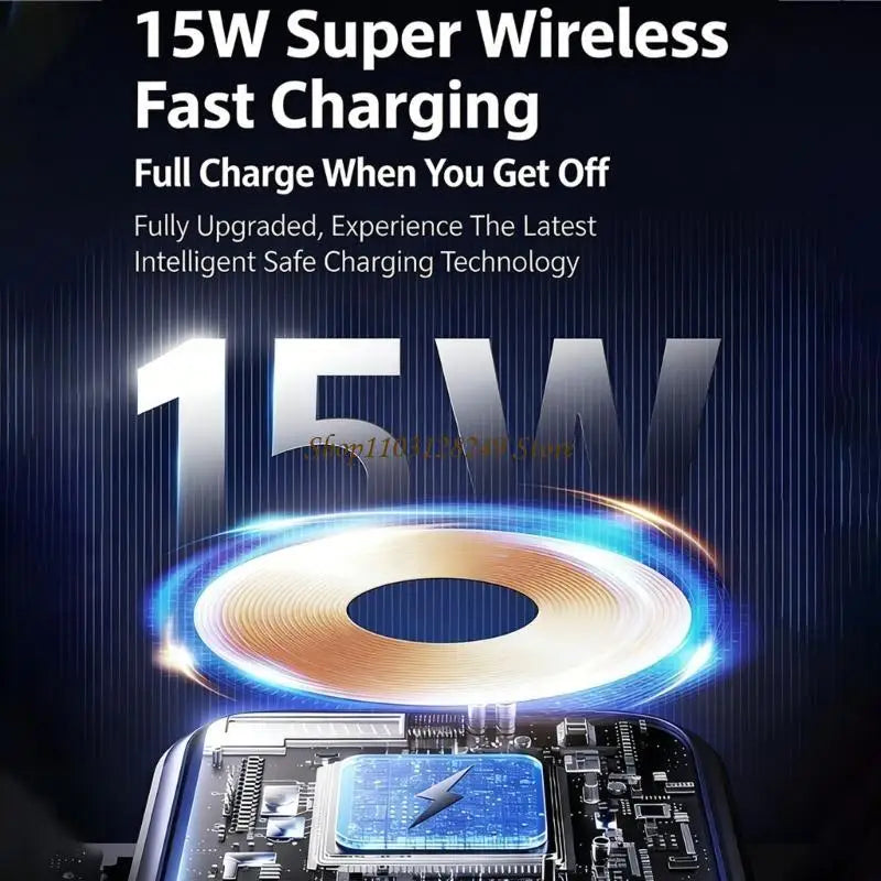 Wireless Charging,Wireless Car Chargers Charging Pad 15W NonSlip Fast Charge for Car Wireless Phone Chargers Mount