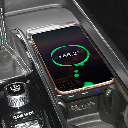 Car wireless charger for Volvo XC90 XC60 S90 V90 S60 V60 C60 wireless phone charger fast charger charging pad charging holder