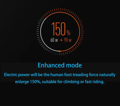 Qicycle 16inch Electric Fold bicycle Mini ebike EF1 electric assist bike Smart Ultra-light Aluminum Alloy Folding Electric Bike