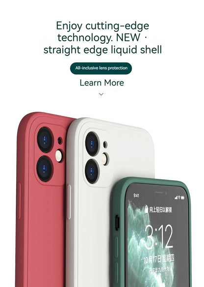 Liquid Silicone Case For iphone 17 Pro Max For iphone 17 17 Pro 17 Pro Max Cover TPU Shockproof Protective Cover iphone 17 Air