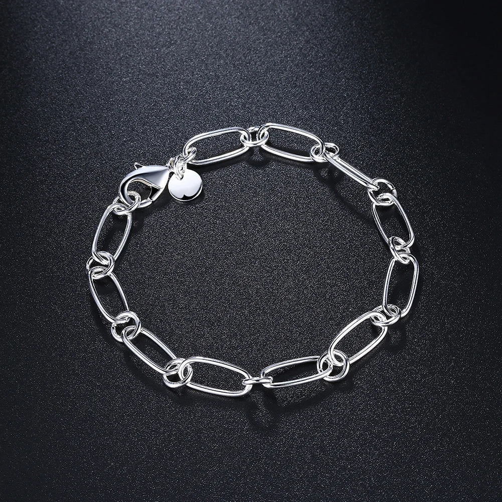 Bracelet For Women Chain 925 Sterling Silver Wedding Gift Party Fashion Luxury Jewelry 2021 Jewelry Christmas Gifts GaaBou