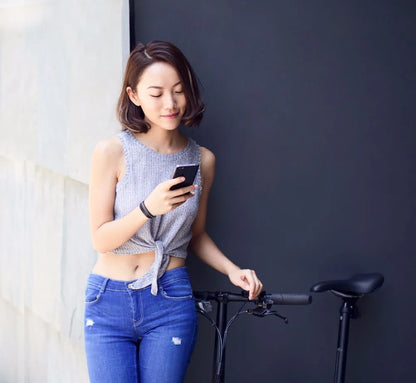 Qicycle 16inch Electric Fold bicycle Mini ebike EF1 electric assist bike Smart Ultra-light Aluminum Alloy Folding Electric Bike