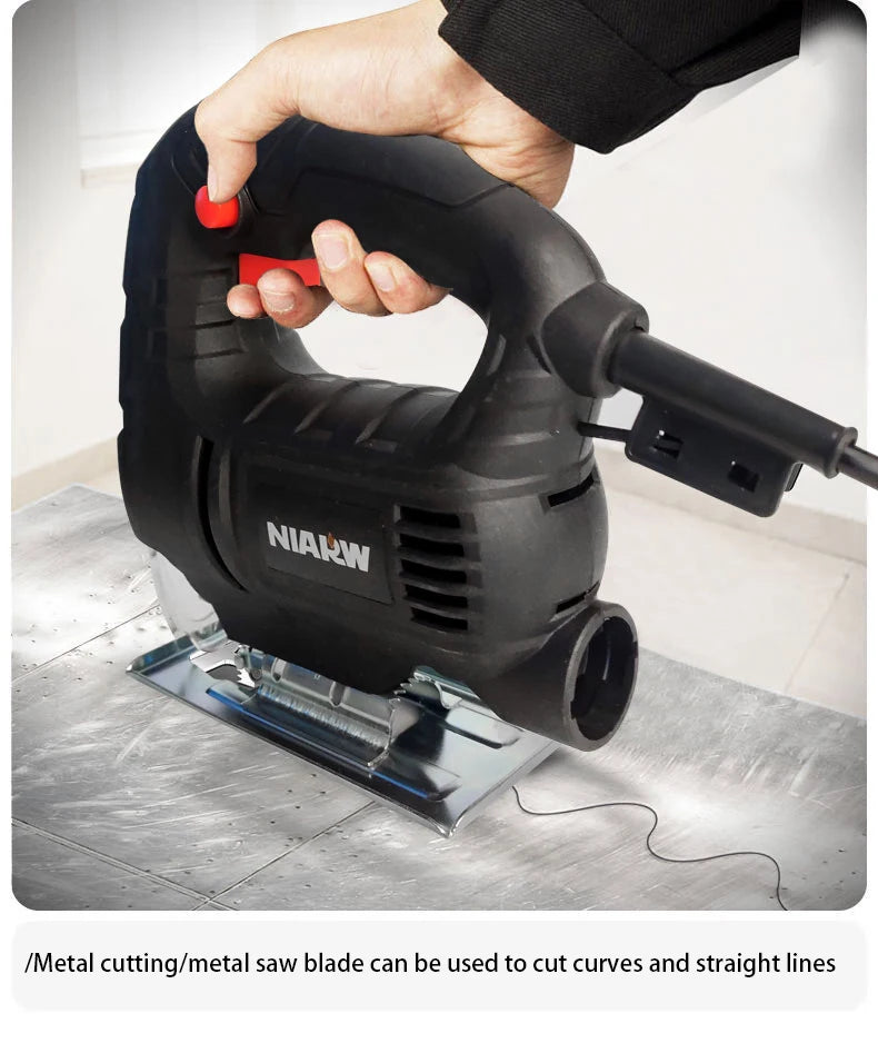 Electric Curve Saw Woodworking Saw Electric Saw Household wooden Board Cutting Machine Reciprocating Saw Small Handheld woodwork