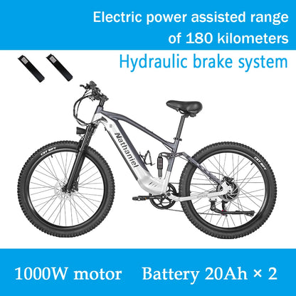 Electric bicycle 1000W 48V 20AH, 27.5“ E-Bike Long Range for Mountain & Road Riding ,electric bike adults,Mountain bikes