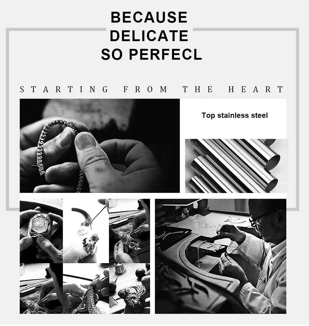 Mens Chunky Byzantine Bracelets,Retro Grey 8mm Stainless Steel Braided Link Wristband,Vintage Jewelry Gift for Him Boy