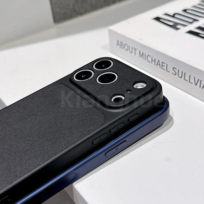 leather texture Luxury Case For iPhone 17 Air 17 17 Pro 17 Pro colorful Max Matte Soft Shell Ultra Thin Cover ﻿ ﻿