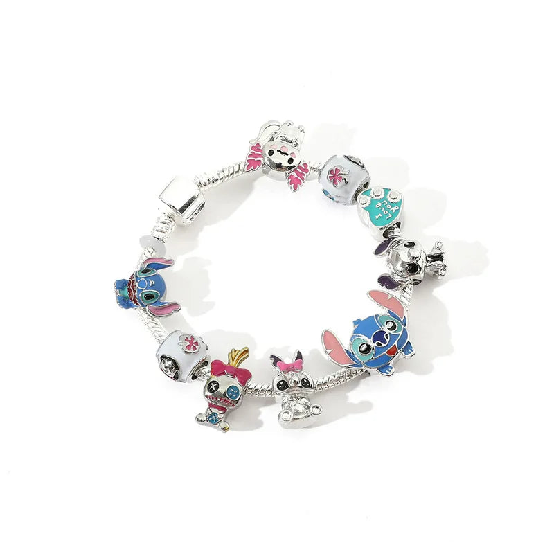 Anime Cartoon Bracelet Creative Diy Alloy Bracelet Jewelry Cute Beads For Men And Women Exquisite Gifts Anime Peripherals