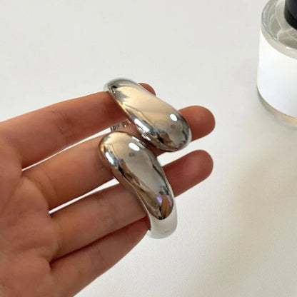 Modern Jewelry European and American Design Metal Geometric Bracelet For Women Party Gifts Exaggerative Accessories