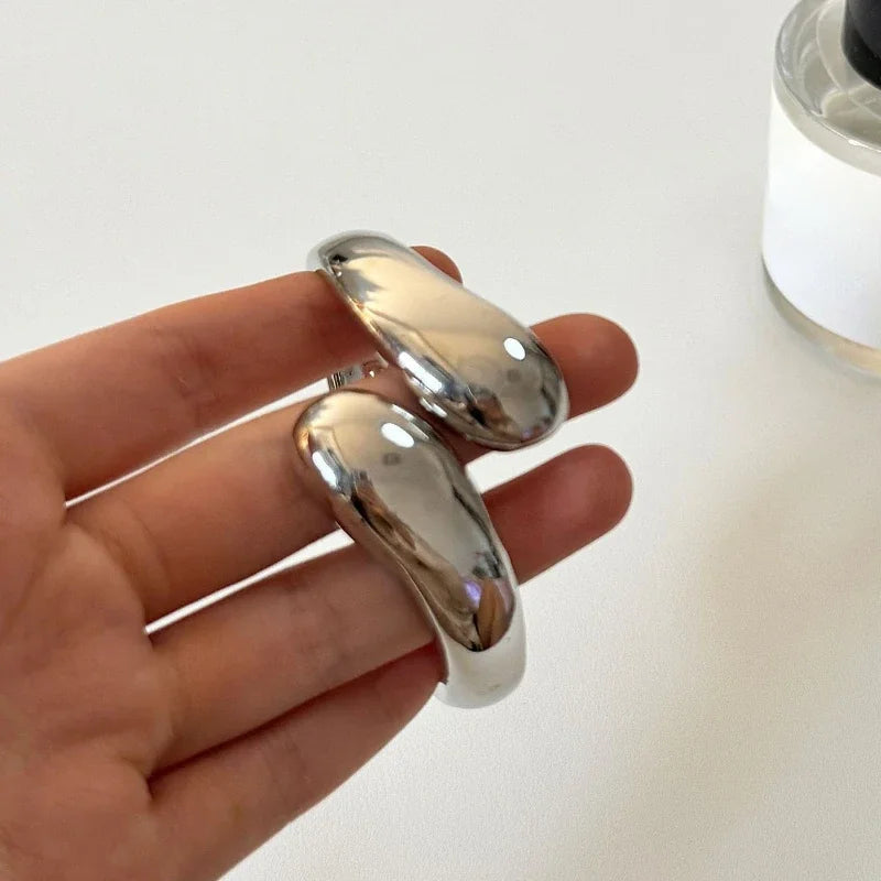 Modern Jewelry European and American Design Metal Geometric Bracelet For Women Party Gifts Exaggerative Accessories