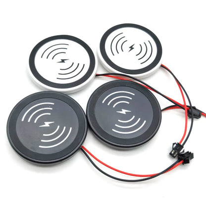 1.5A 12W Wireless Charger Stand Pad Mobile Phone Fast Charging Station for Desk Lamp Wall Lamp Circuit Phone Android Universal